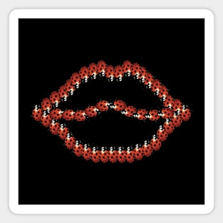 Ladybug lips Magnet